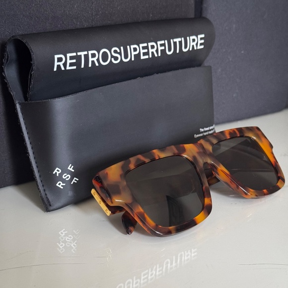 RETROSUPERFUTURE Mega Spotted Havana Sunglasses main image 4